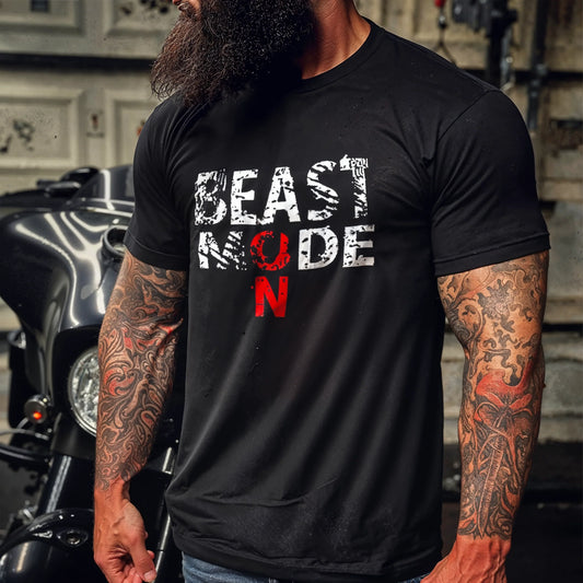 Férfi póló Beast Mode On