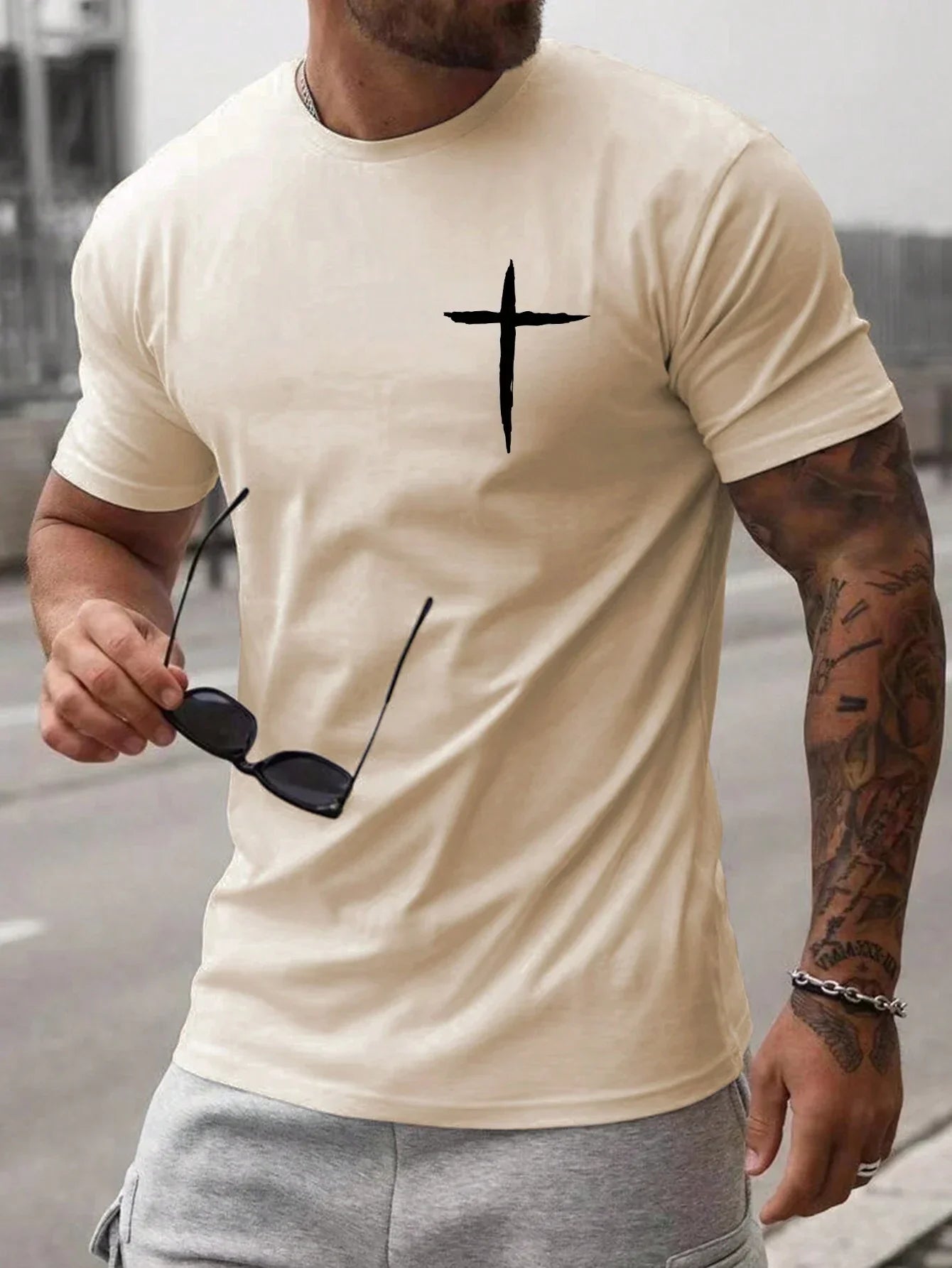 Férfi póló Cross 4