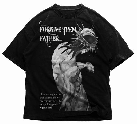 Férfi póló Forgive Them