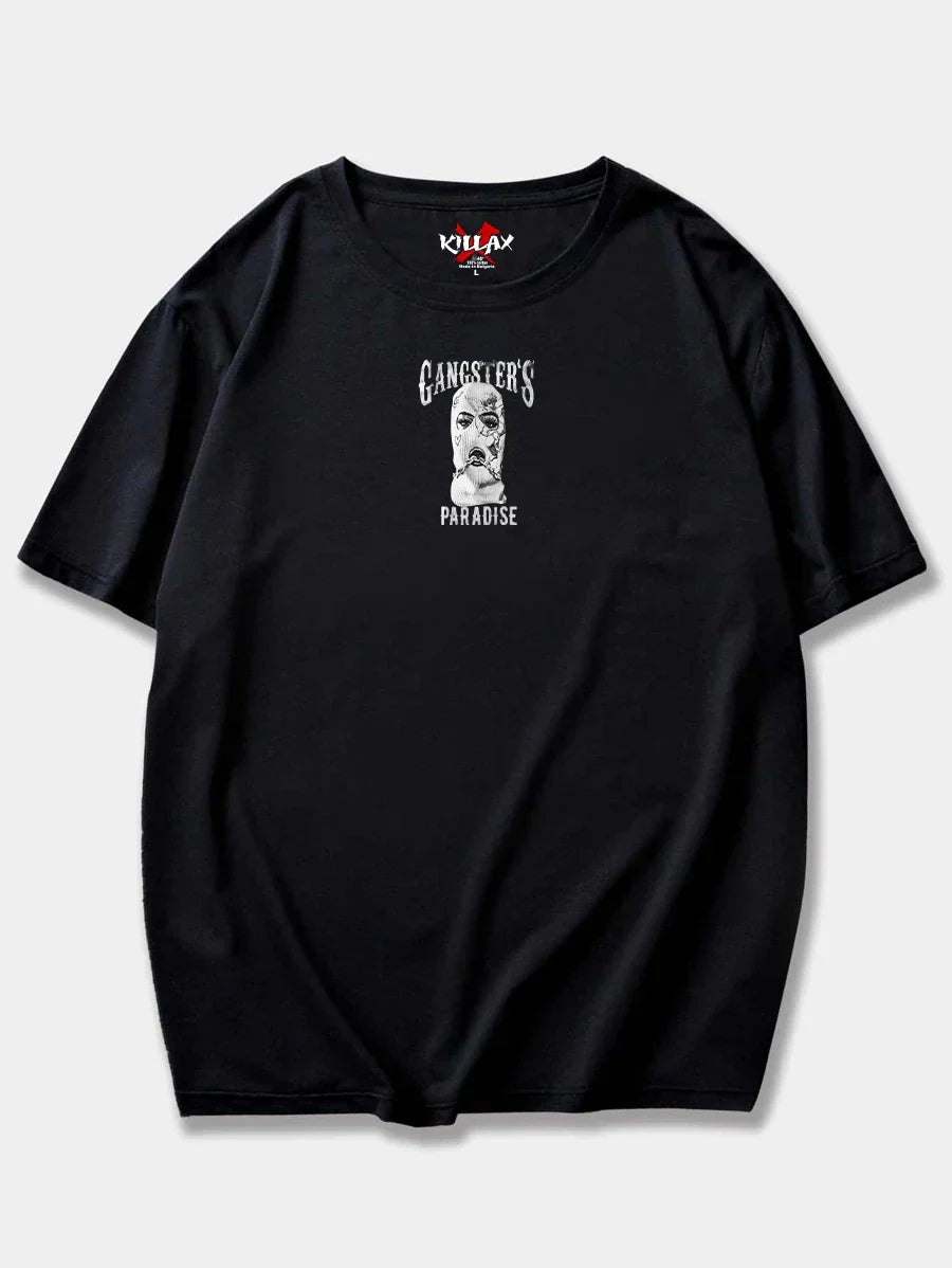 Férfi póló Gangster Paradise crno