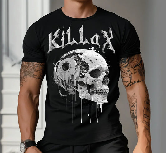 Férfi póló Killaxtechskull