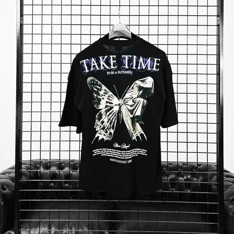 Férfi póló TAKE TIME (Oversized)