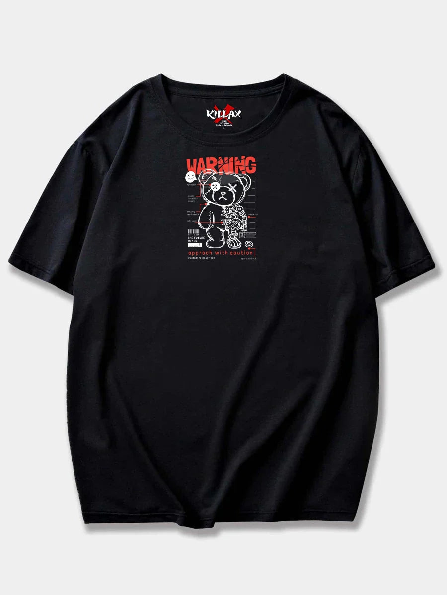 Férfi póló WARNING (Oversized)