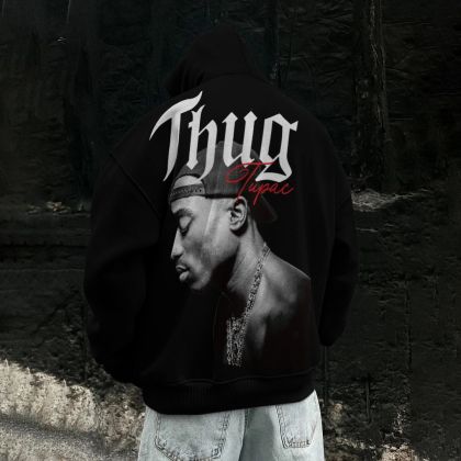 Férfi kapucnis pulóver - Thug