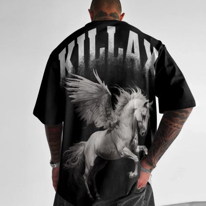 Férfi póló KILLAX UNICORN (Oversized)