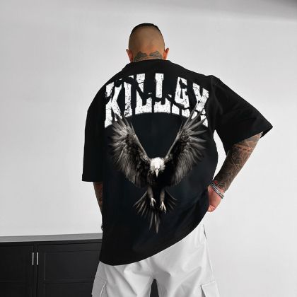 Férfi póló KILLAX EAGLE (Oversized)