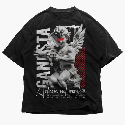 Férfi póló Gangsta (Oversized)