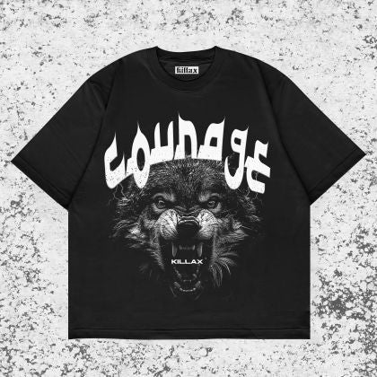 Férfi póló COURAGE (Oversized)