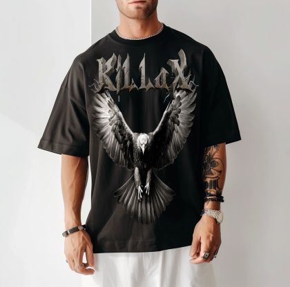 Férfi póló KillaxEagle2 (Oversized)