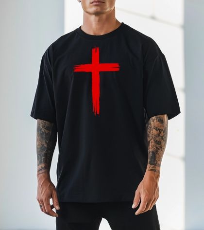Férfi póló Cross10 (Oversized)