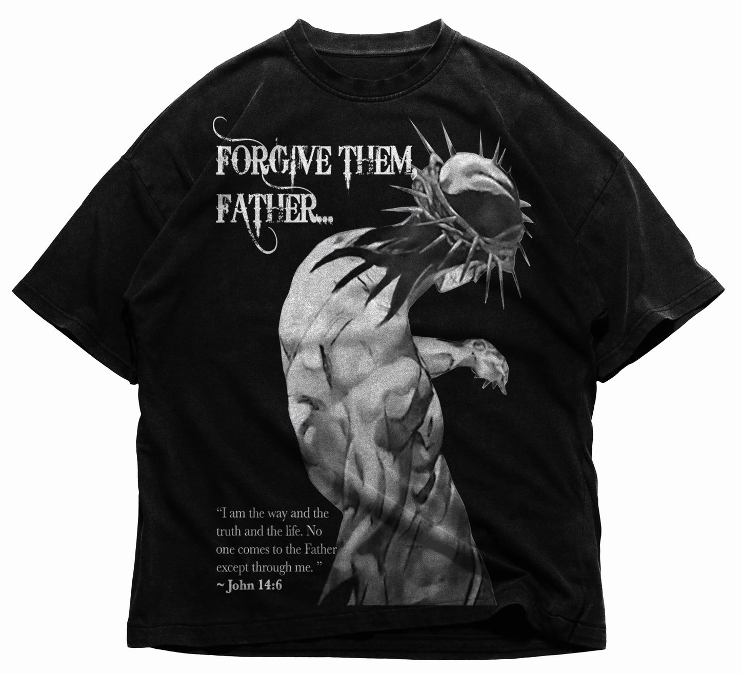 Férfi póló Forgive Them