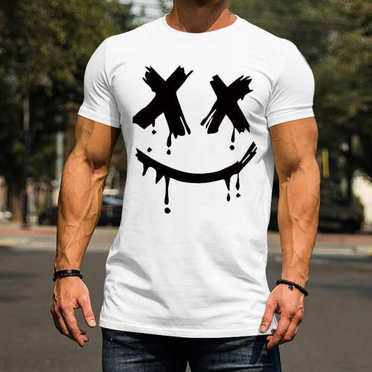 Férfi póló Smiley bijelo