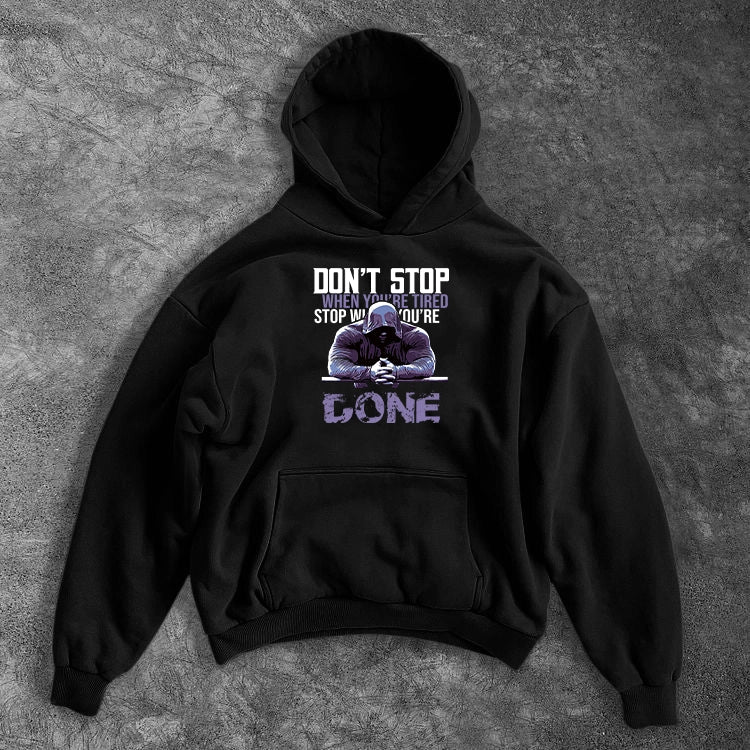 Férfi kapucnis pulóver - Dont Stop
