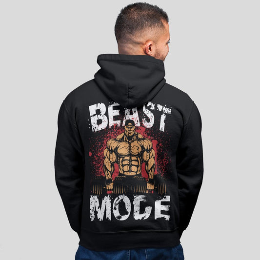Férfi kapucnis pulóver - Beast Mode