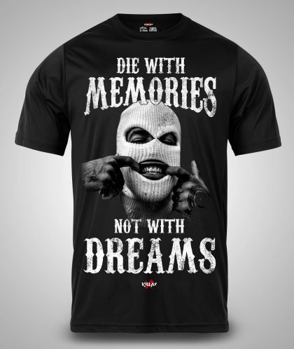 Férfi póló Memories crno