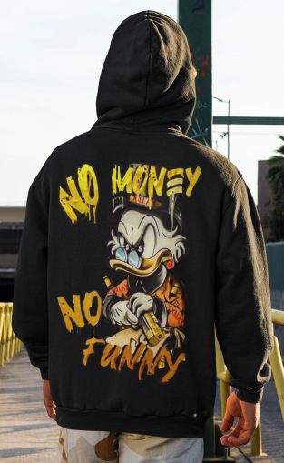 Férfi kapucnis pulóver - NoMoneyNoFunny
