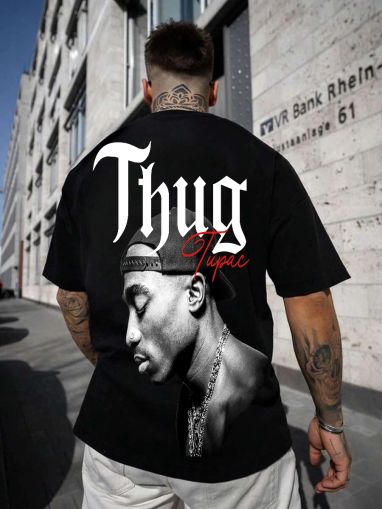 Férfi póló TUPAC (Oversized)