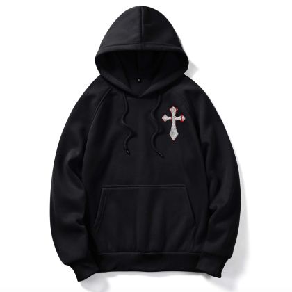 Férfi kapucnis pulóver - OnlyGodCanJudgeMe