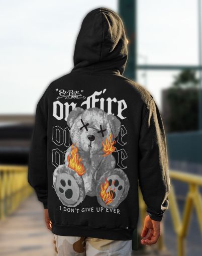 Férfi kapucnis pulóver - OnFire