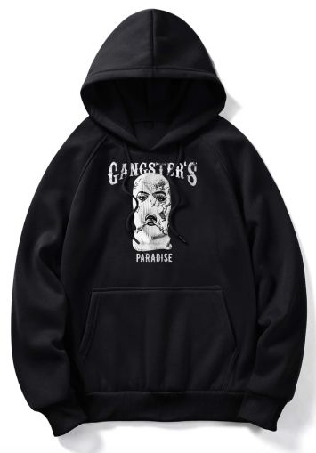 Férfi kapucnis pulóver - GangstersParadise