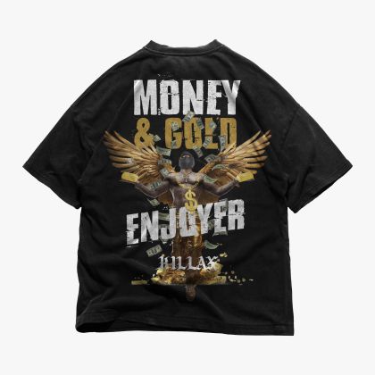 Férfi póló Money Enjoyer (Oversized)
