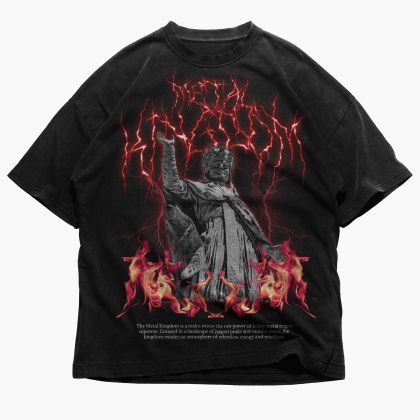 Férfi póló Metal Kingdom (Oversized)