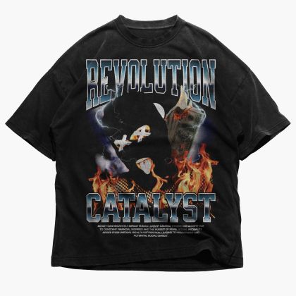 Férfi póló Revolution Catalyst (Oversized)