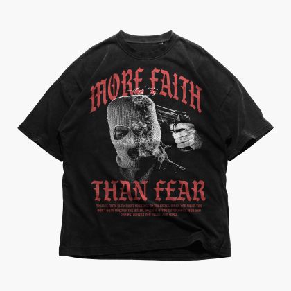 Férfi póló More Faith (Oversized)