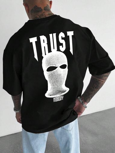 Férfi póló Trust Nobody (Oversized)